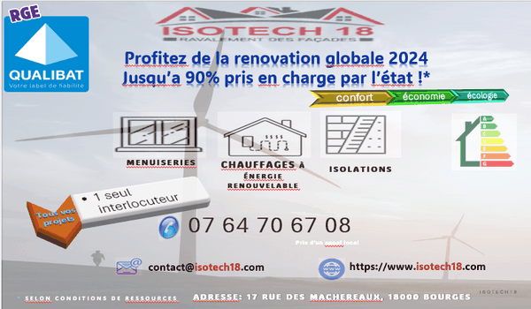 Profiter de la renovation globale 2024.